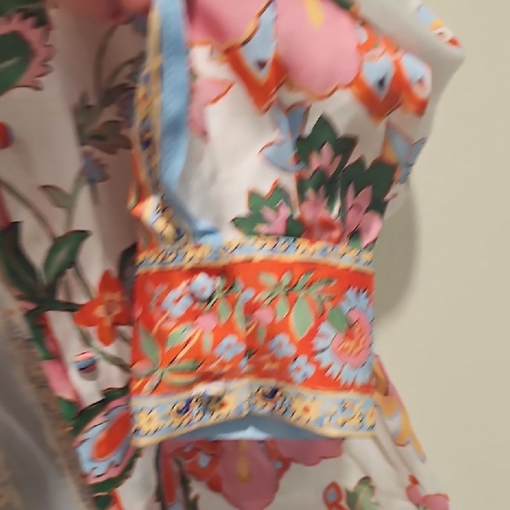 Misa Los Angeles Floral Multicolor Blouse - Picture 2 of 5